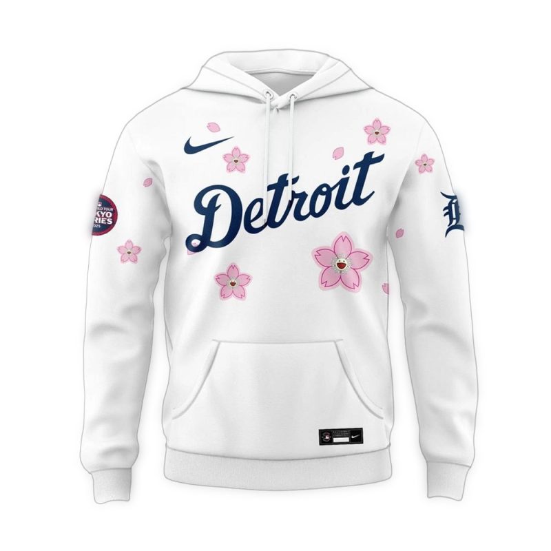 Detroit Tigers 2025 Tokyo Series All Over Print Hoodie 1