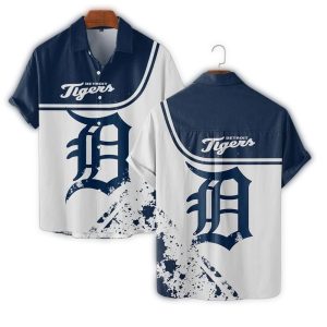 Bold Splash Detroit Tigers Hawaiian Shirt For Fans And Summer Style