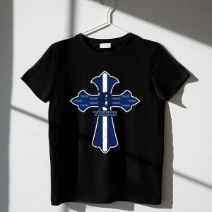 Detroit Tigers Cross Faith Design T-Shirt For Dedicated Fans