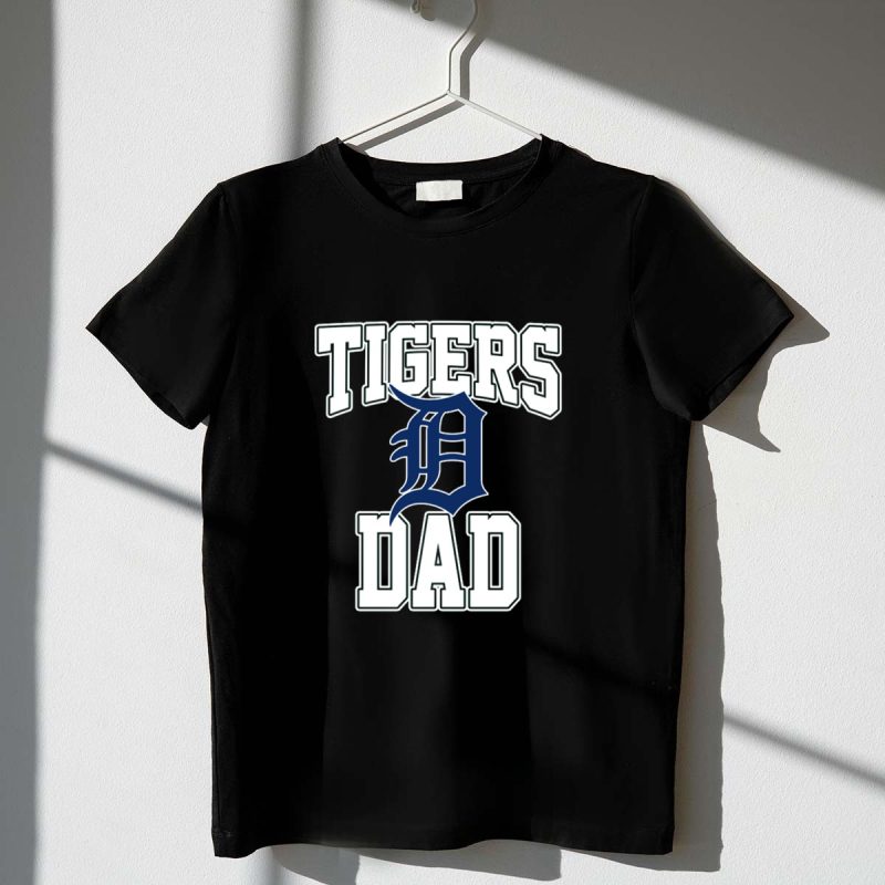 Detroit Tigers Dad Fan Logo D T Shirt t shirt 1 1