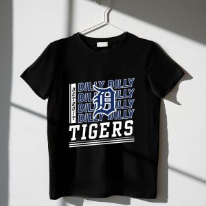 Detroit Tigers Classic Emblem Dilly Dilly Fan T-Shirt - Perfect For Game Day