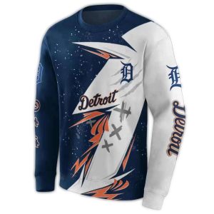 Detroit Tigers All-Over Print Dynamic Sweatshirt For Fans
