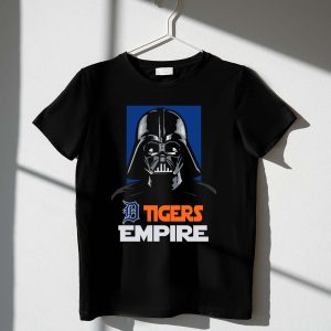 Detroit Tigers Darth Vader Empire T-Shirt - Perfect For Fans & Collectors