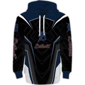 Futuristic Detroit Tigers All-Over Print Hoodie For Fans