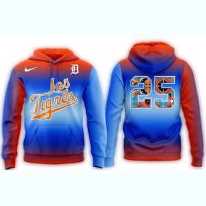 Detroit Tigers Hispanic Heritage Night All Over Print Sweatshirt