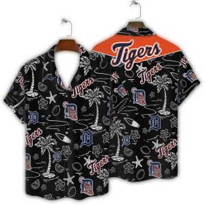 Detroit Tigers Tropical Hawaiian Shirt - Island Vibes Style