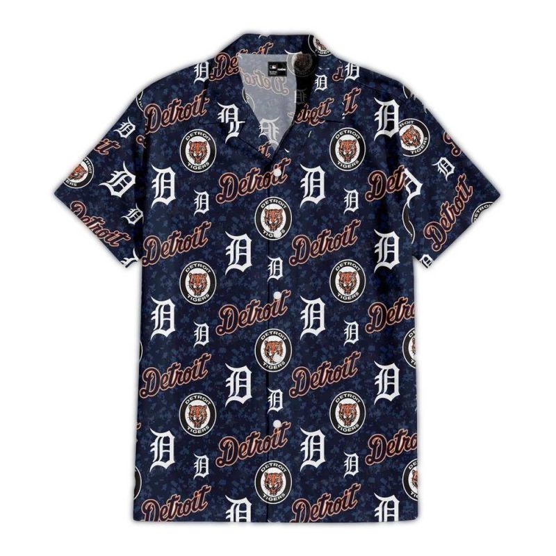 Detroit Tigers Roaring Spirit Hawaiian Shirt 1