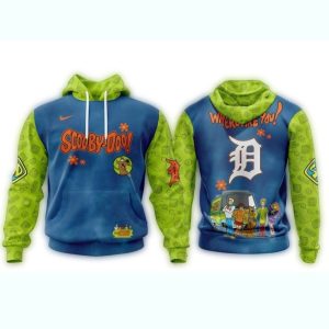 Detroit Tigers Scooby-Doo All-Over Print Hoodie For Fans And Collectors