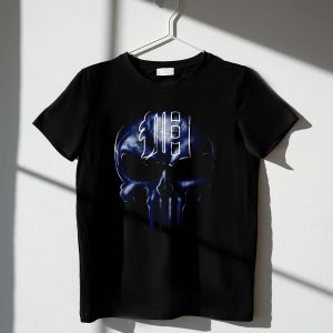 Detroit Tigers Skull Emblem Graphic Tee For Fans And Collectors
