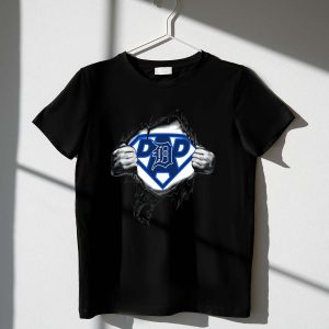 Detroit Tigers Super Dad T-Shirt - Ideal Father'S Day Gift For Dads