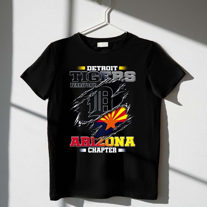 Detroit Tigers Territory Arizona Chapter T Shirt t shirt 1 1