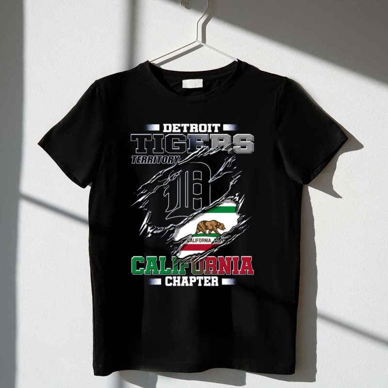 Detroit Tigers Territory California Chapter T Shirt t shirt 1 1