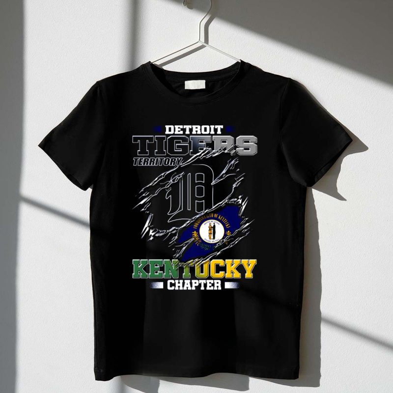 Detroit Tigers Territory Kentucky Chapter T Shirt t shirt 1 1