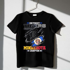Minnesota Chapter Detroit Tigers Territory Tee For Fans And Supporters