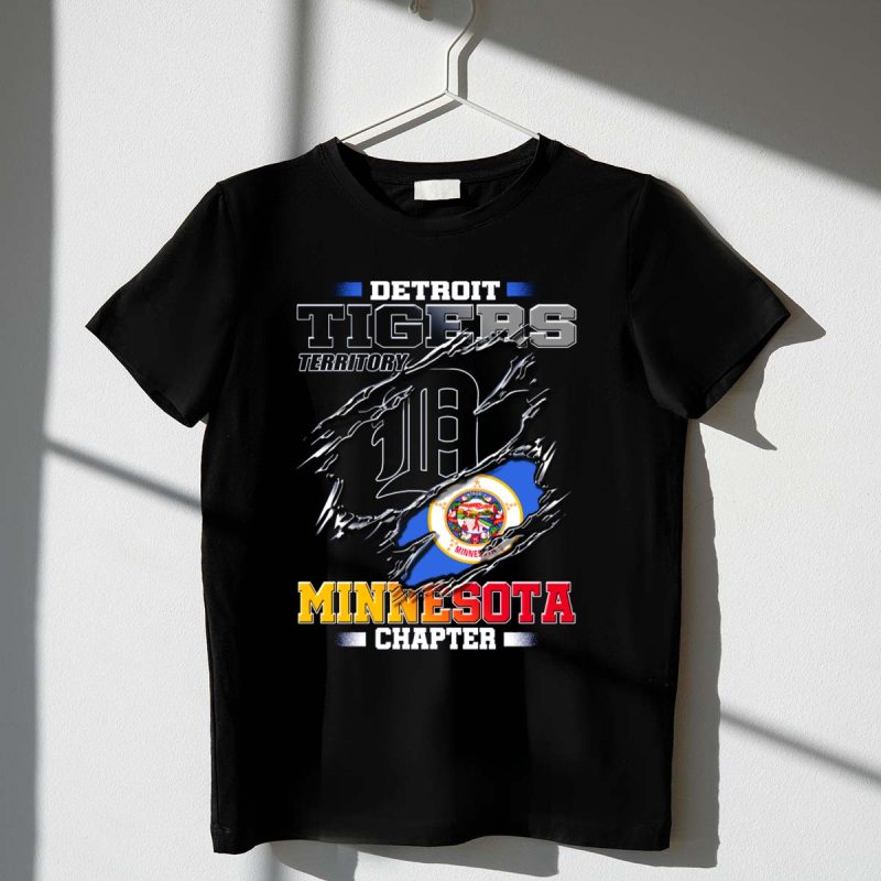 Detroit Tigers Territory Minnesota Chapter T Shirt t shirt 1 1