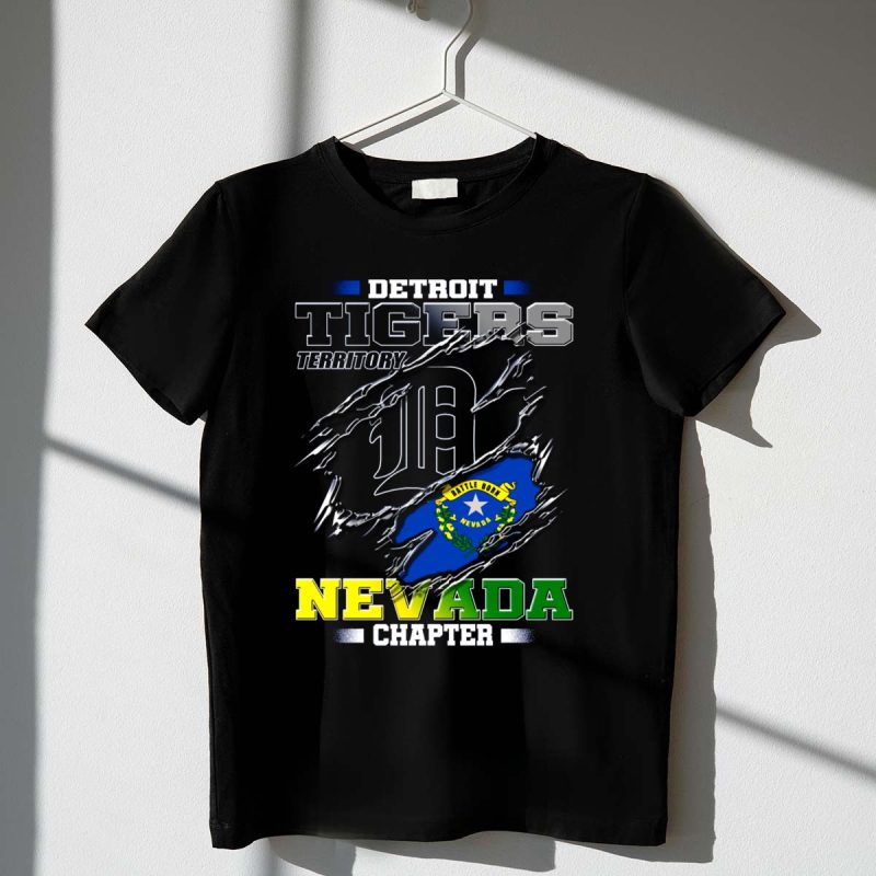 Detroit Tigers Territory Nevada Chapter T Shirt t shirt 1 1