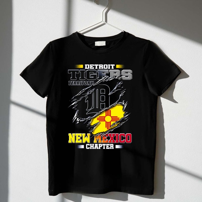 Detroit Tigers Territory New Mexico Chapter T Shirt t shirt 1 1