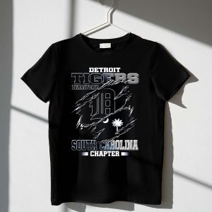 Detroit Tigers South Carolina Chapter Fan T-Shirt - Official Apparel