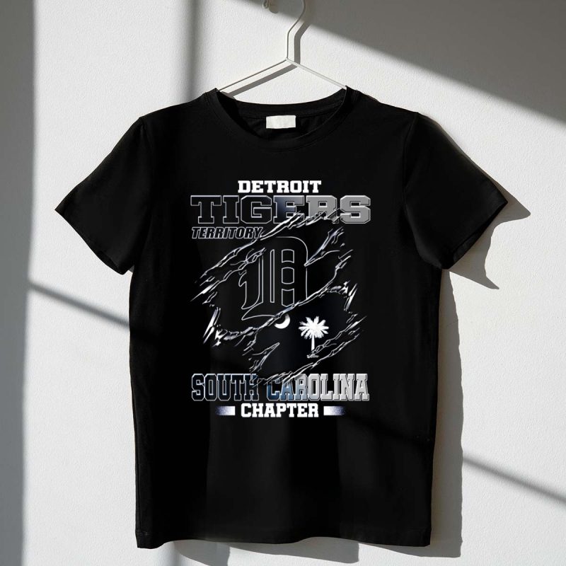 Detroit Tigers Territory South Carolina Chapter T Shirt t shirt 1 1