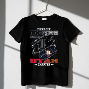 Detroit Tigers Utah Chapter T-Shirt - Team Spirit Fan Apparel