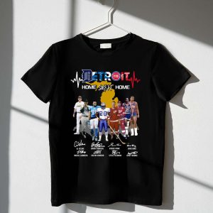 Detroit Home Sweet Home Graphic T-Shirt - Cozy & Stylish Tee