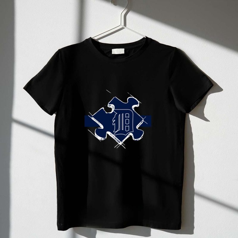 Detroit tigers autism shirt t shirt 1 1