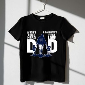 Detroit Tigers Dad T-Shirt - Sons' Hero & Daughters' Love Graphic Tee