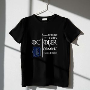Detroit Tigers Game Of Thrones T-Shirt - Unique Fan Apparel For Sports Lovers