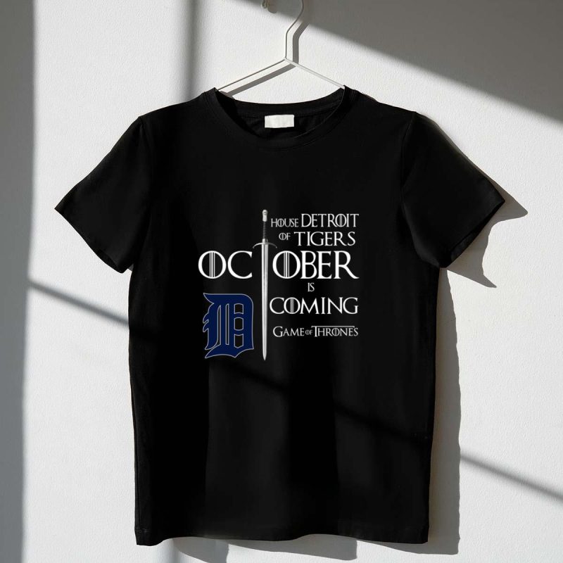 Detroit tigers game of thrones shirt t shirt 1 1
