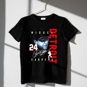 Miguel Cabrera Detroit Tigers Fan T-Shirt - Ideal Gift For Baseball Lovers