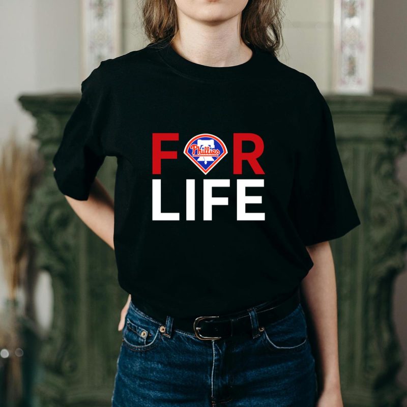 Philadelphia Phillies Fans Forever Loyalty T-Shirt for True Supporters - Image 2