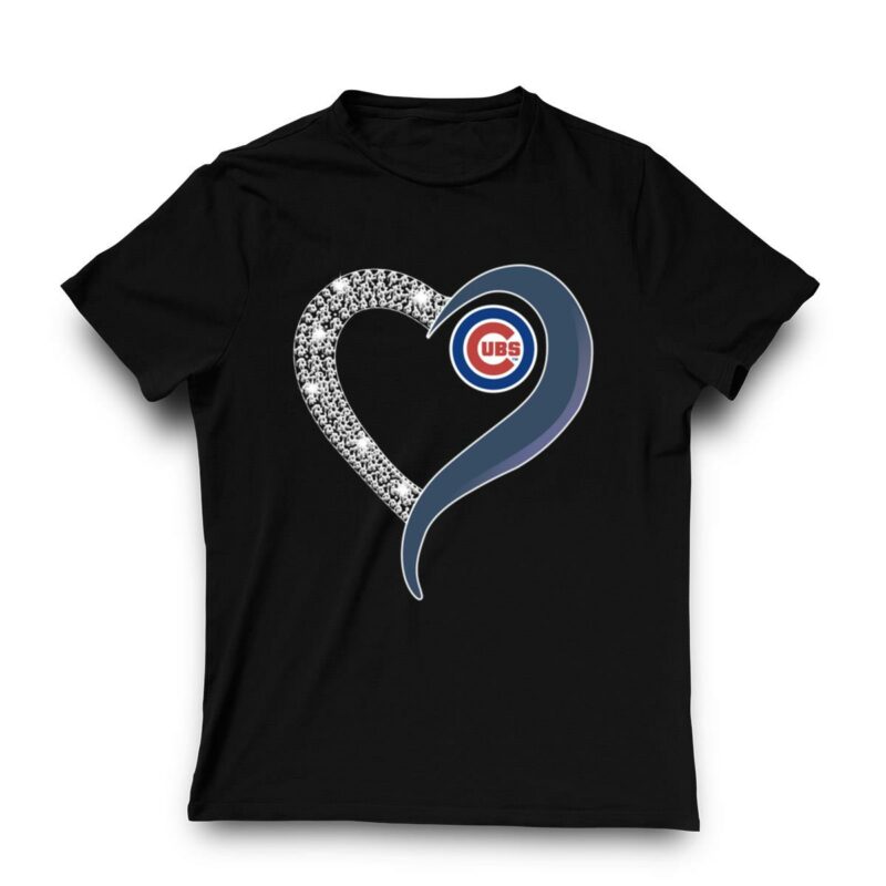 Diamond chicago cubs heart t shirt 3 3.jpg