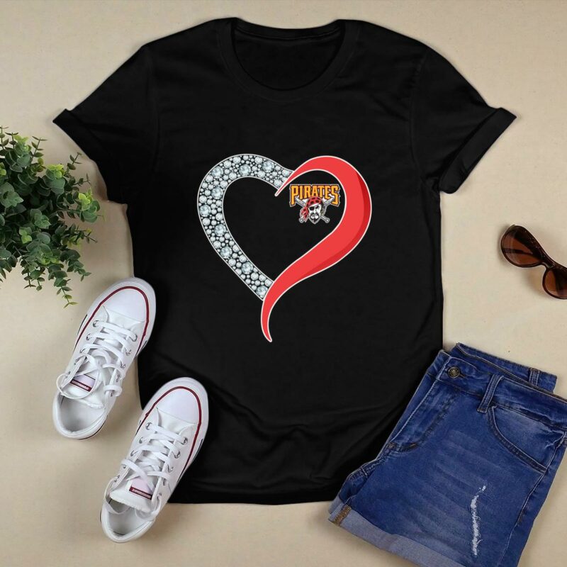 Pittsburgh Pirates Diamond Graphic T-Shirt - Unisex Fan Gift - Image 5