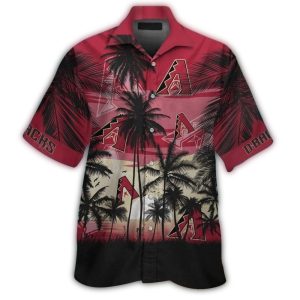 Diamondbacks Arizona Coconut Dawn Beach Summer Tropical Hawaiian Shirt