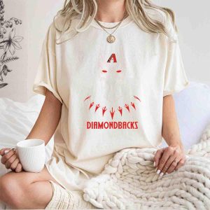 Arizona Diamondbacks Black Panther Logo Fan T-Shirt - Bold Design