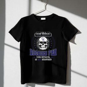 Die Hard Colorado Rockies Skull Design T-Shirt – No Approval Needed