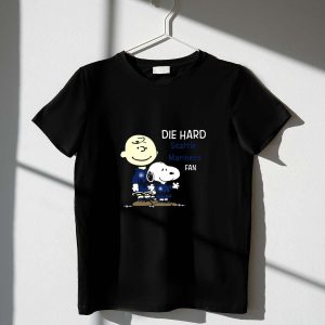 Seattle Mariners Snoopy & Charlie Brown T-Shirt For Die Hard Fans