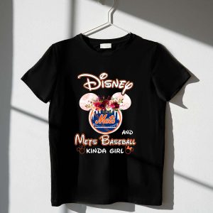 Disney New York Mets Baseball Fan T-Shirt For Women