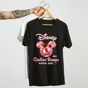 Disney St. Louis Cardinals Baseball Graphic T-Shirt for Women – Unisex Gift
