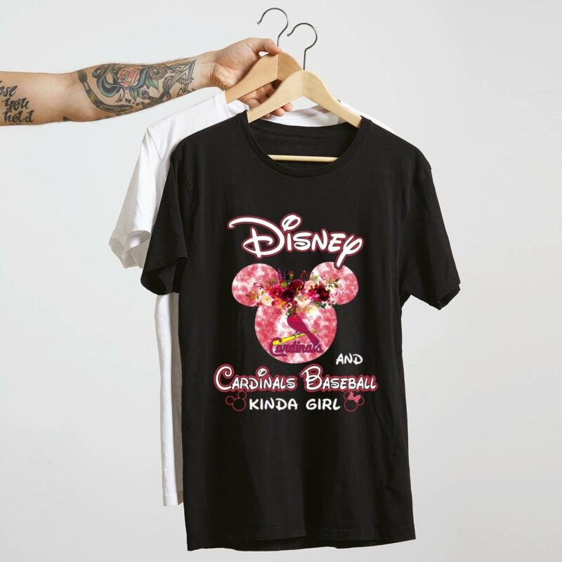 Disney St. Louis Cardinals Baseball Graphic T-Shirt for Women – Unisex Gift