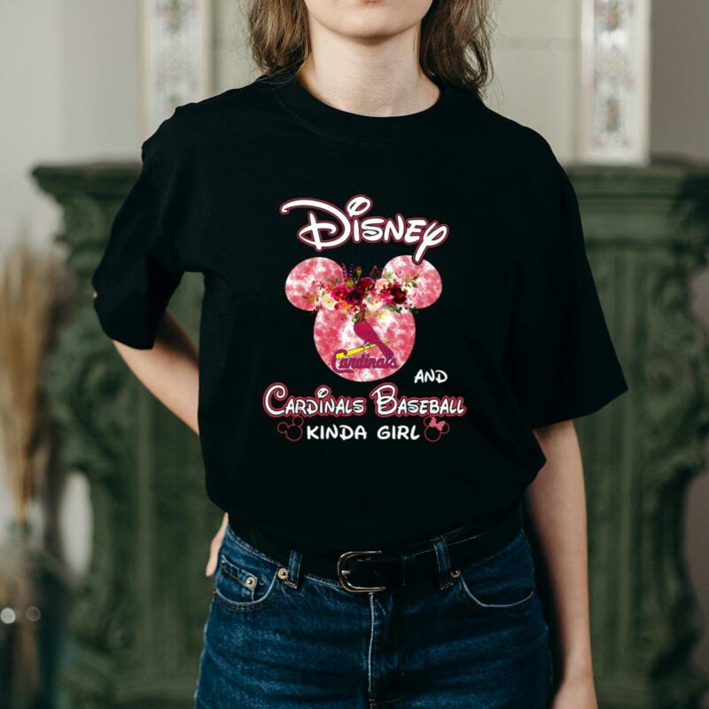 Disney St. Louis Cardinals Baseball Graphic T-Shirt for Women – Unisex Gift - Image 2