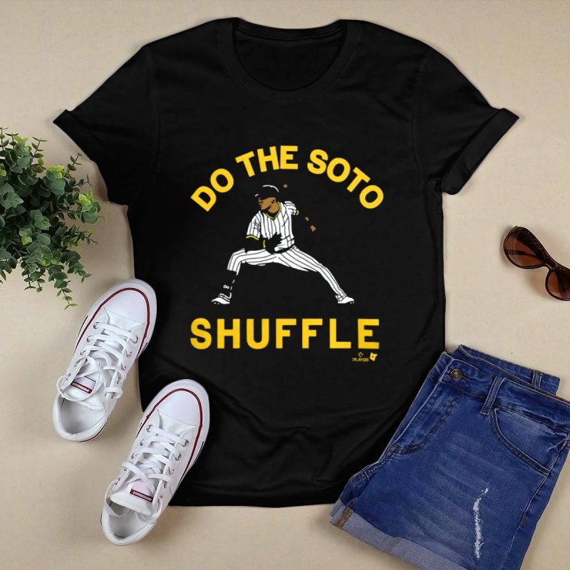 Do The Soto Shuffle San Diego Padres Players T Shirt Black 1
