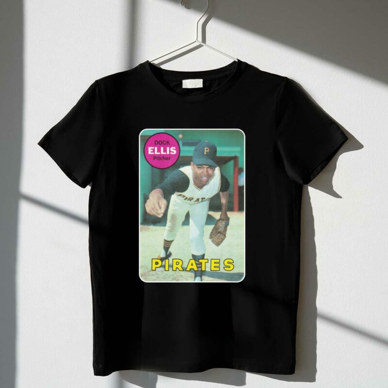 Dock Ellis Graphic T-Shirt for Pirates Fans - Unisex Gift Idea