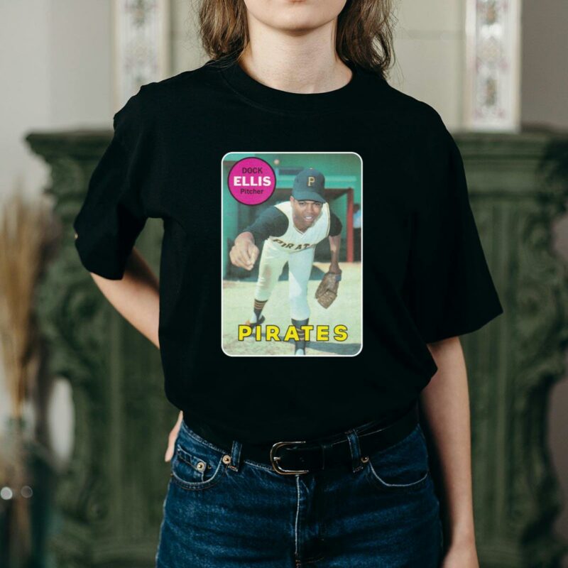 Dock Ellis Graphic T-Shirt for Pirates Fans - Unisex Gift Idea - Image 2