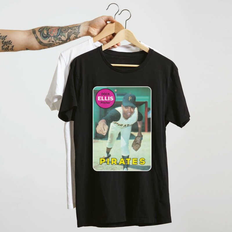 Dock Ellis Graphic T-Shirt for Pirates Fans - Unisex Gift Idea - Image 4