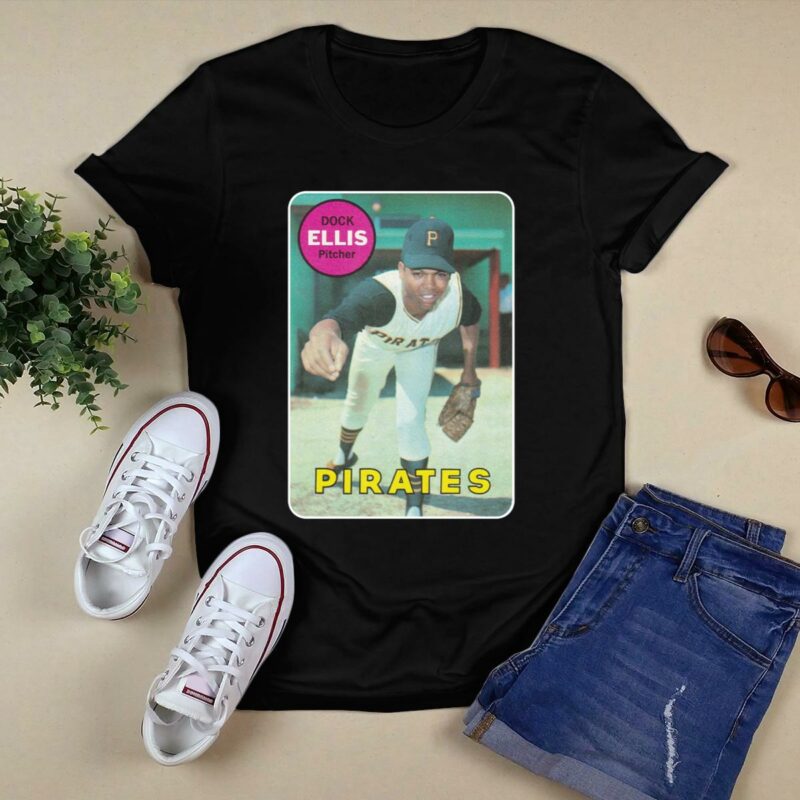 Dock Ellis Graphic T-Shirt for Pirates Fans - Unisex Gift Idea - Image 5
