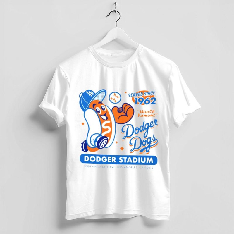 Vintage Dodger Dogs T-Shirt - Since 1962 Classic Design - Image 4