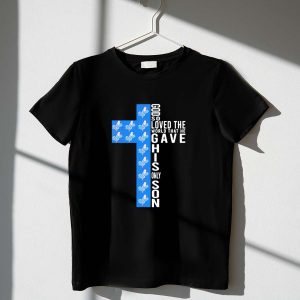 Los Angeles Dodgers 'God So Loved The World' Graphic T-Shirt