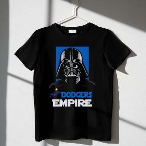 Dodgers Empire Darth Vader Los Angeles Baseball T-Shirt For Fans