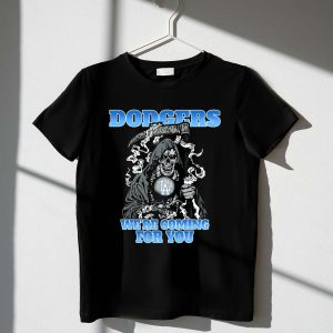 La Dodgers Grim Reaper T-Shirt For Fans - Unique Graphic Tee